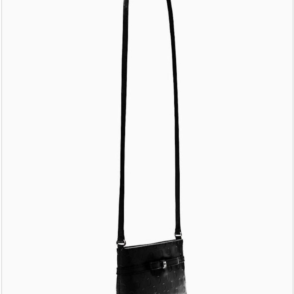 Kate Spade Black "Amy Camellia Street" Small Shoulder Crossbody Bag - Picture 10 of 16